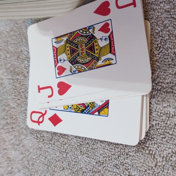 Vintage Congress Playing Cards Double Deck with Brown and Orange Cats - Picture 9 of 10